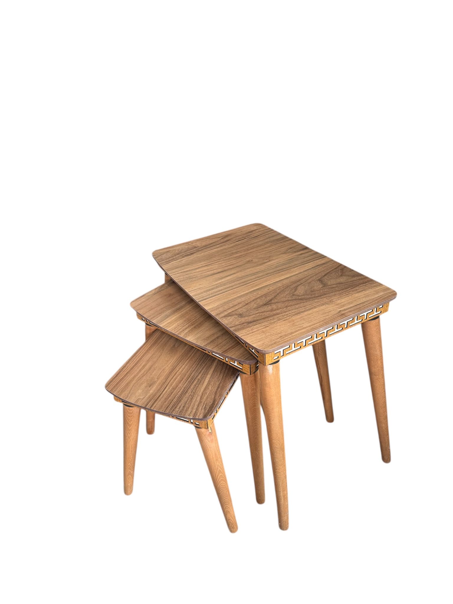 çamsolit işlemeli zigon sehpa